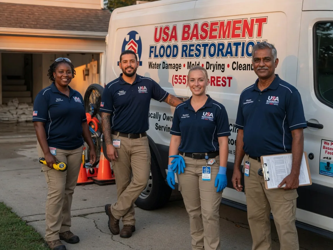 Basement Flood Cleanup company in Gillett, TX