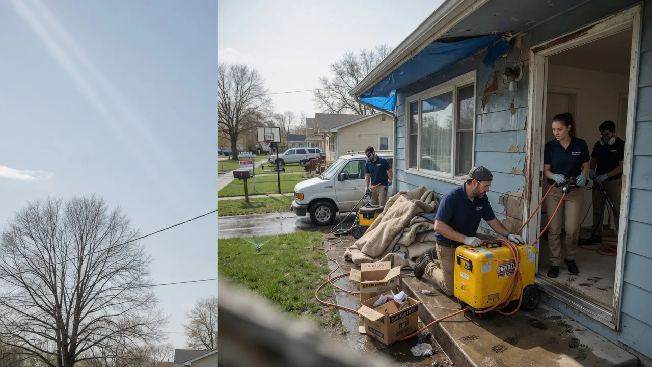Basement Flood Cleanup in Gillett, TX near me